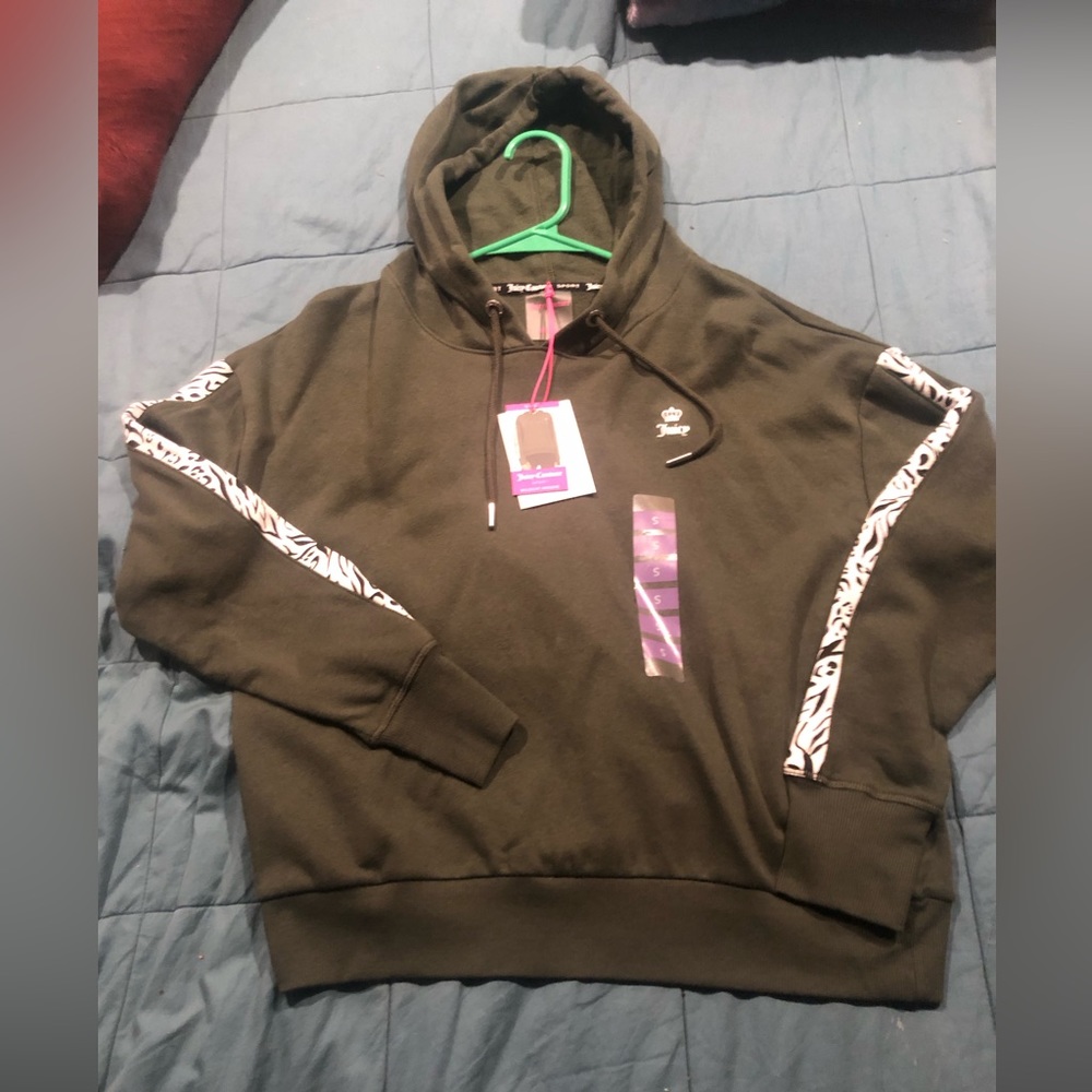Juicy couture wildcat green hoodie size small